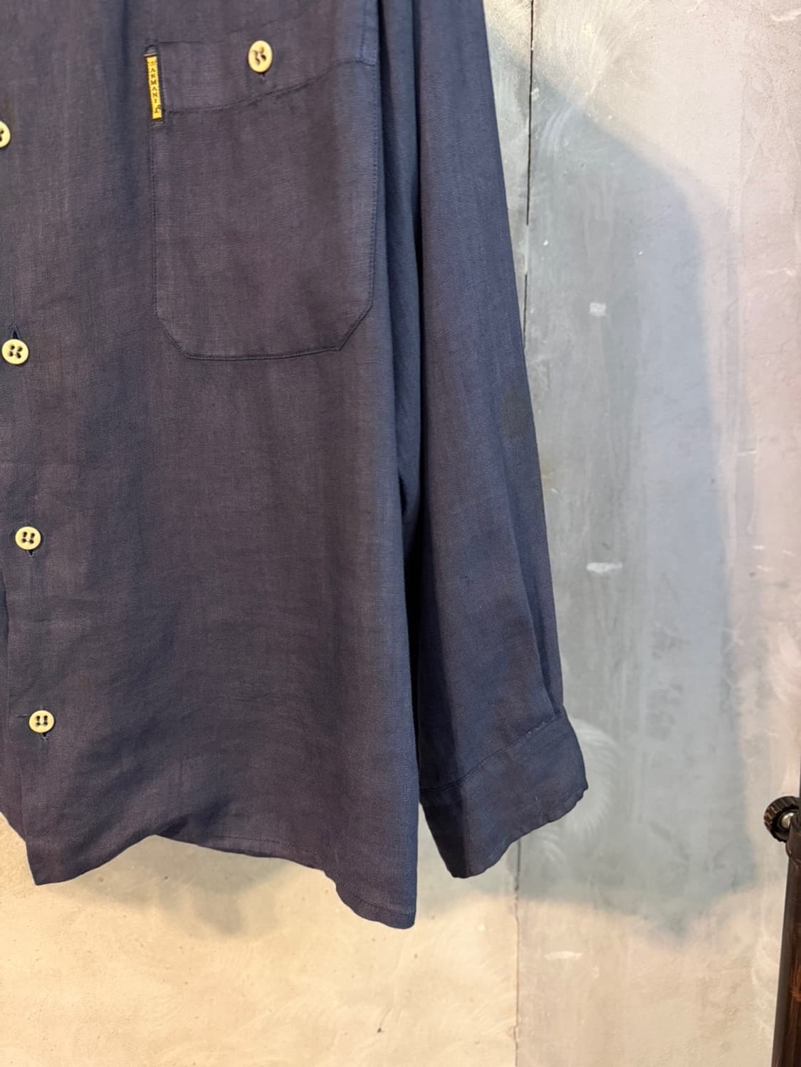 아르마니진스 오픈칼라넥 셔츠 100 상품이미지6