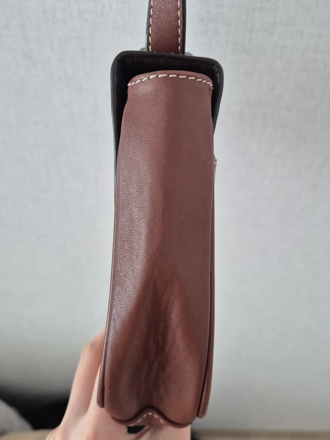 마시모두띠 브라운 가죽 크로스백 상품이미지6