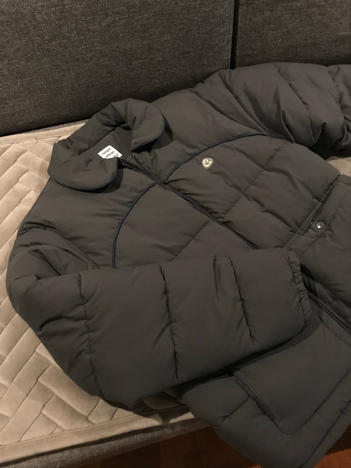 코이세이오 스마트어반유즈풀 패딩 suu 다크그레이 상품이미지5