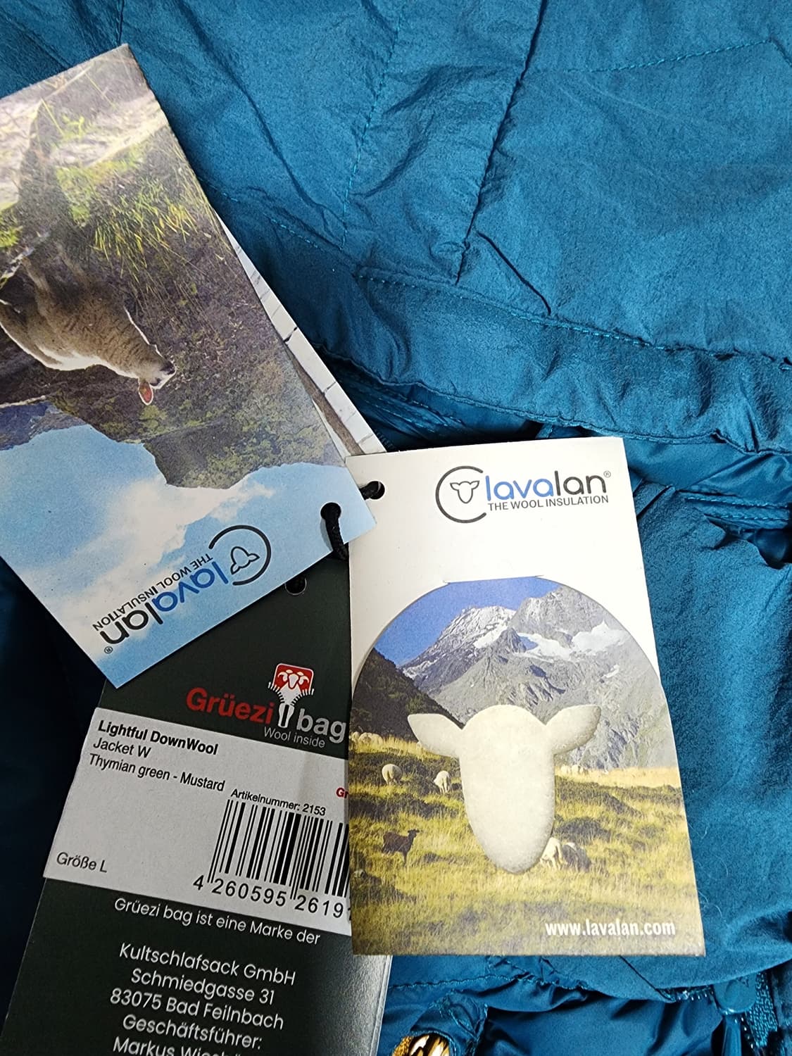 그루찌백 블루 경량 패딩 점퍼 후드 상품이미지6