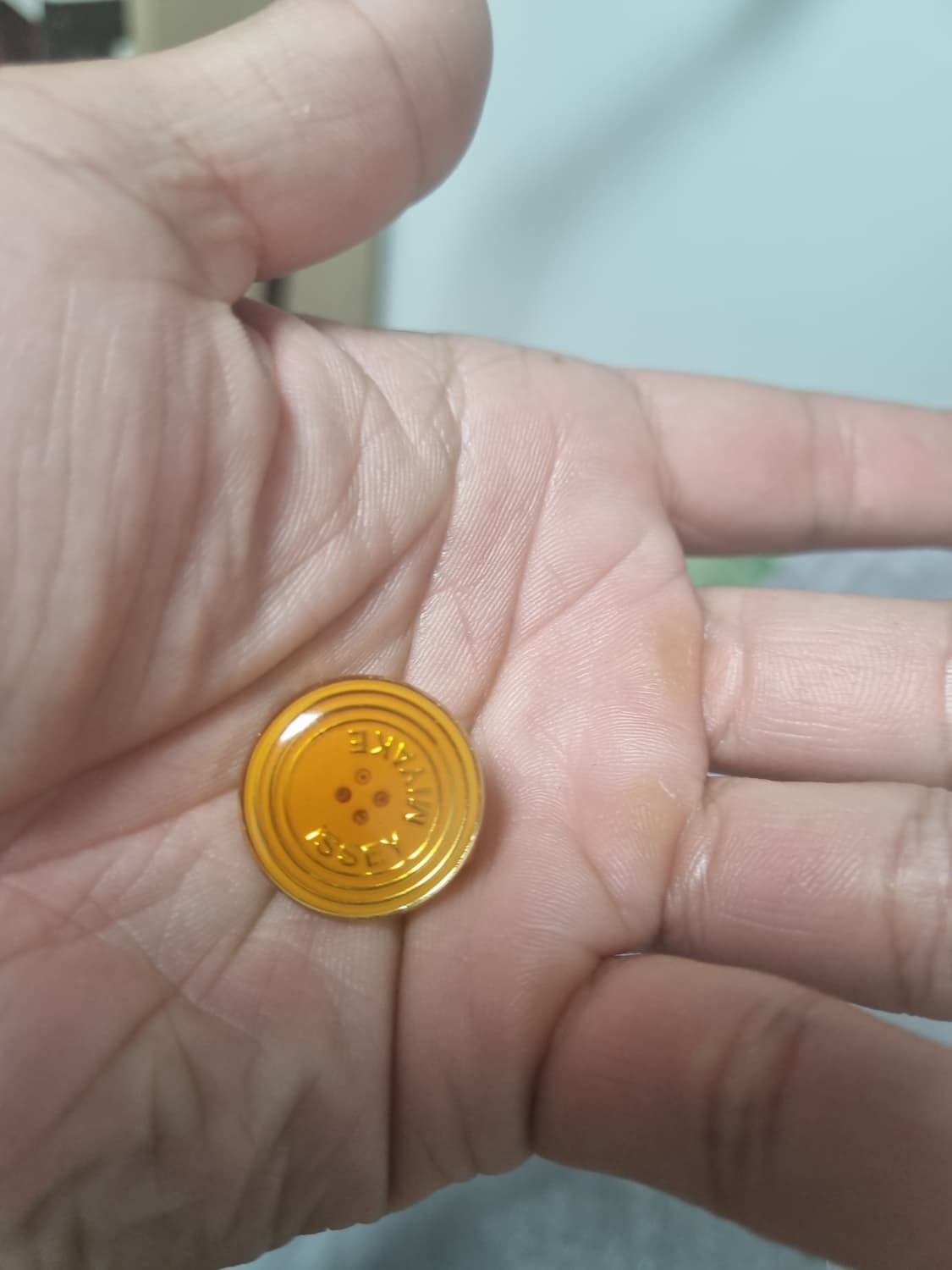 레어 이세이 미야케 단추 뱃지 상품이미지4