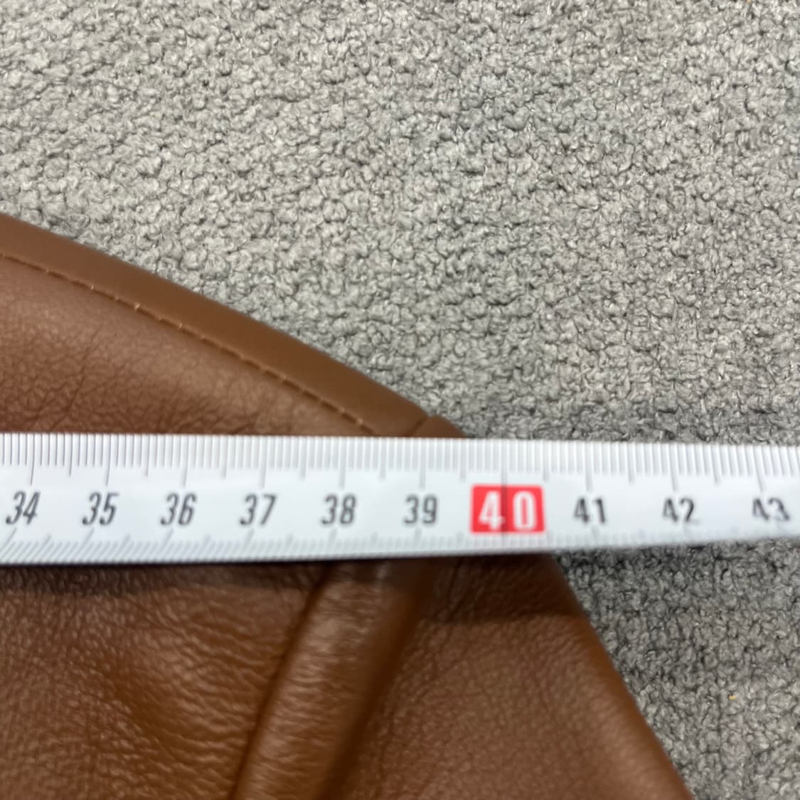66 빈티지 양가죽 브라운 레더자켓 상품이미지8