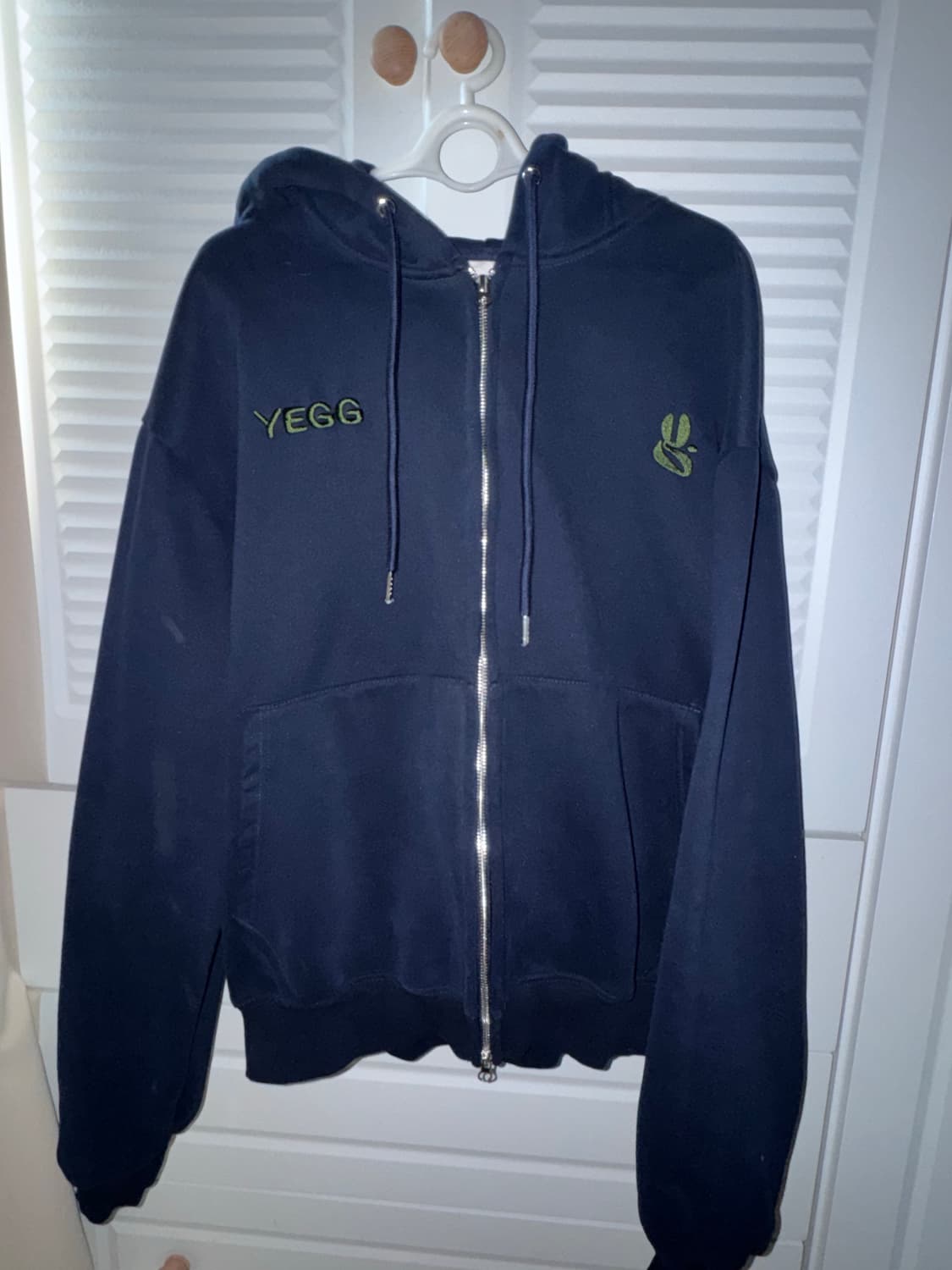 가격동결🩵예그 데빌 후드집업 네이비 상품이미지2