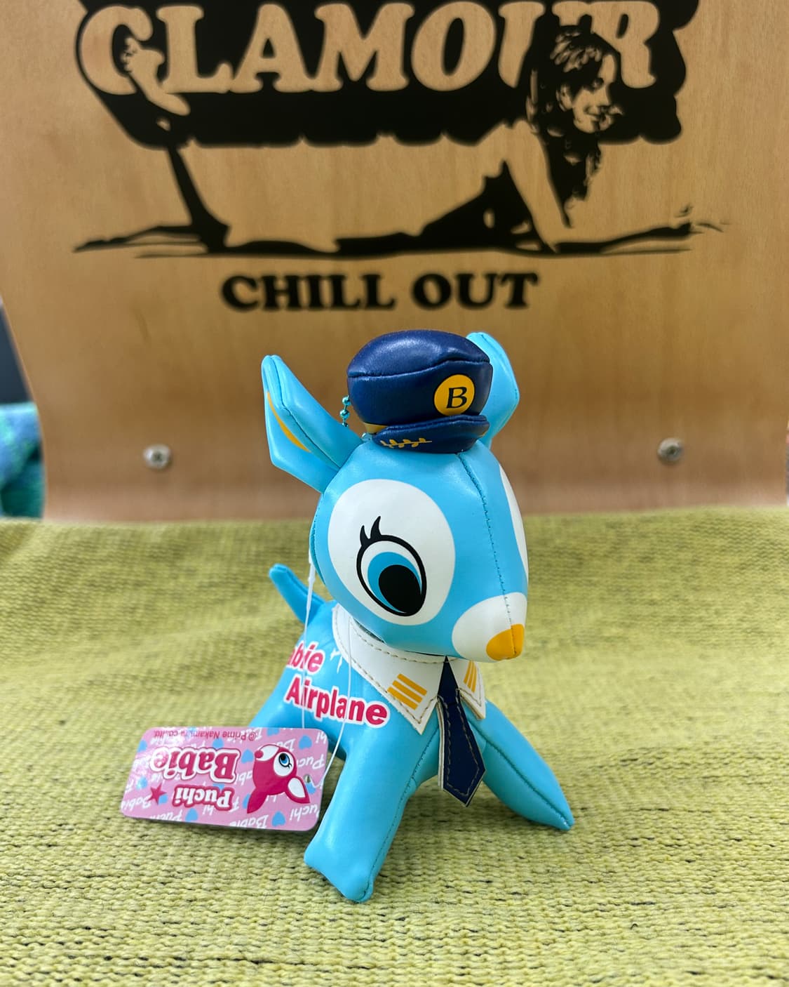 푸치 바비에 - 바비에 에어플레인 / 일본 빈티지 인형 키체인 키링 상품이미지2