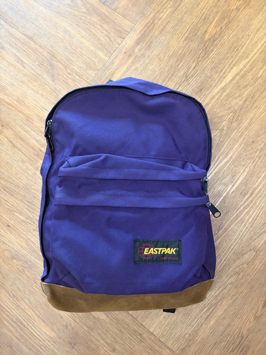 N11. Made in usa 이스트팩백팩 빈티지 스웨이드 상품이미지1