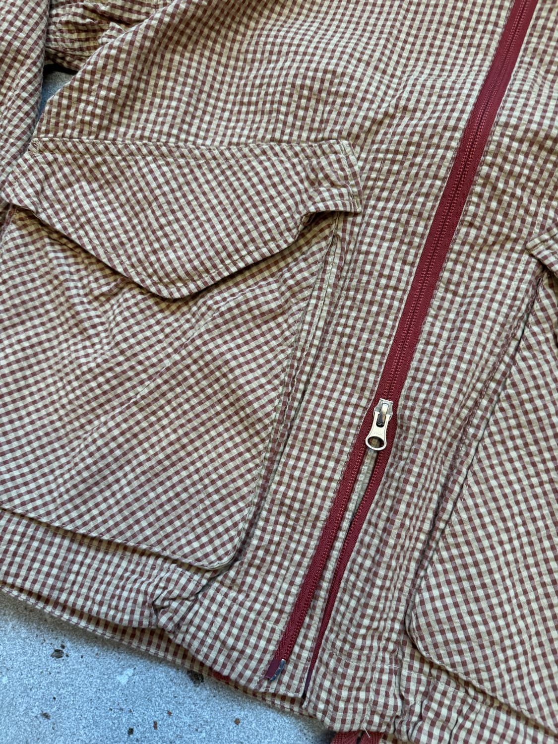 HELLO SUNRISE 체크 후드 자켓 상품이미지4