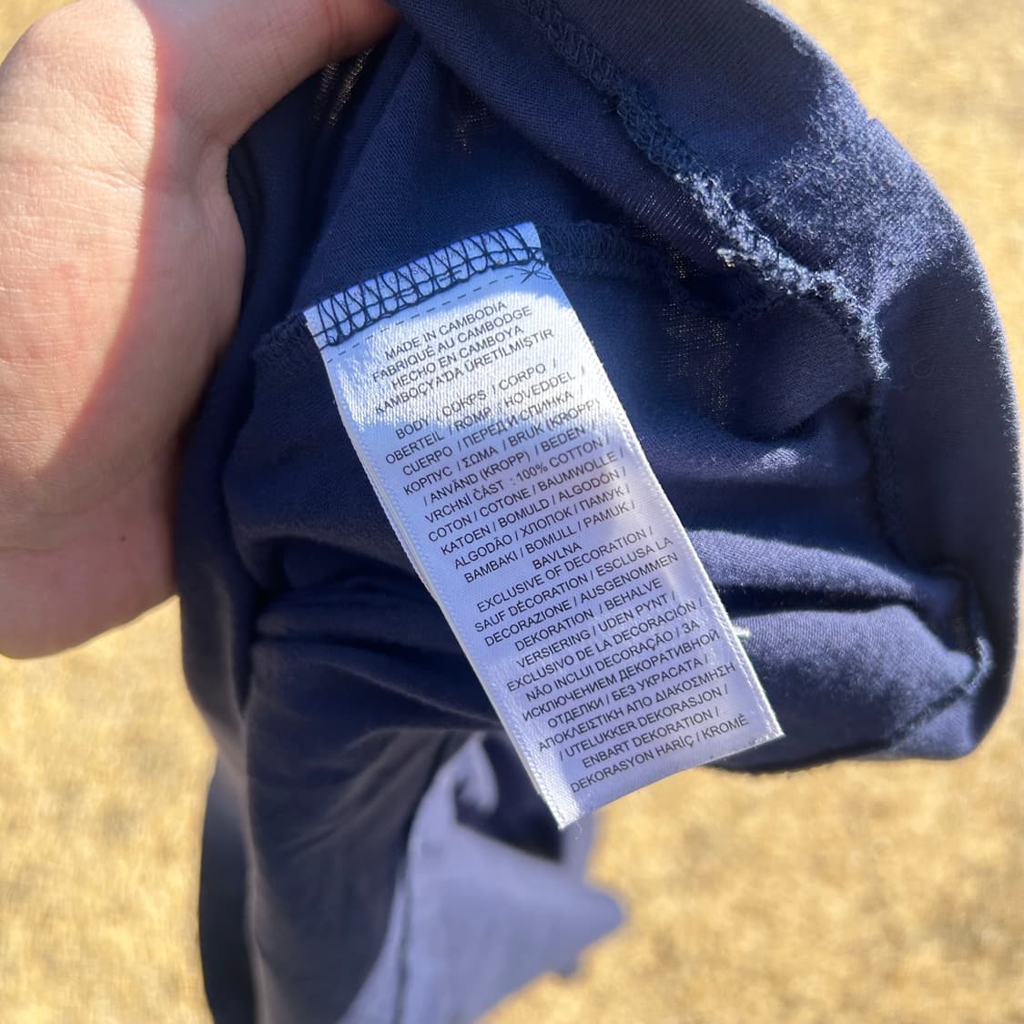 폴로 랄프로렌 네이비 롱슬리브 상품이미지6