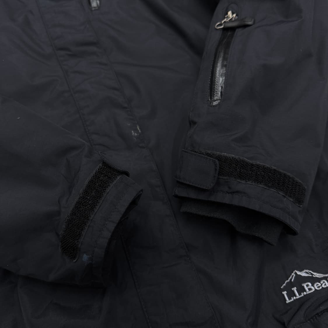 엘엘빈 나일론 마운틴 윈드브레이커 바람막이 자켓 블랙 상품이미지4