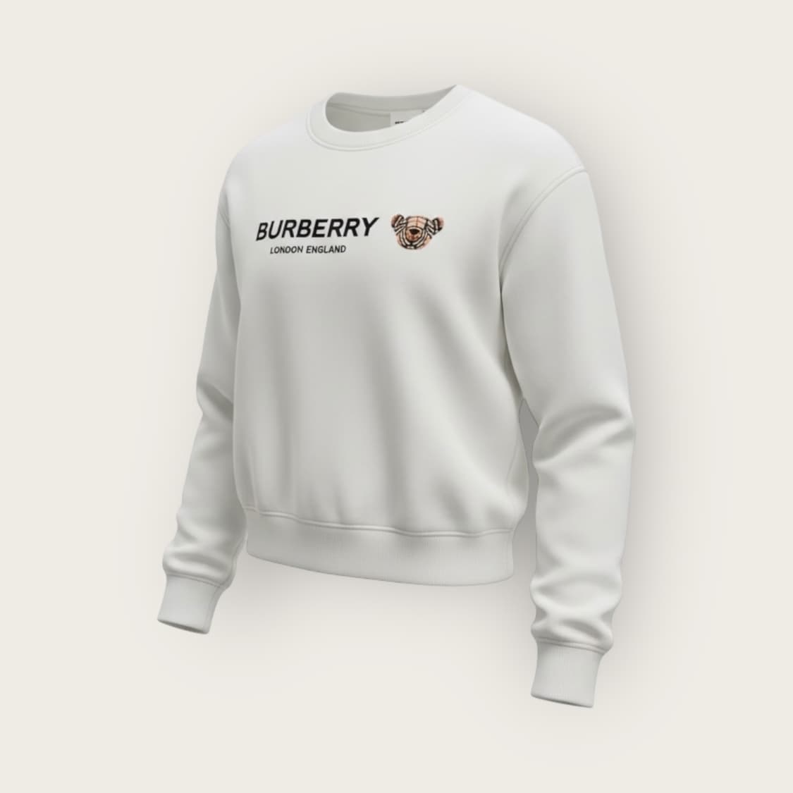 8Y/ 버버리 칠드런 신형 화이트라벨 맨투맨 상품이미지1