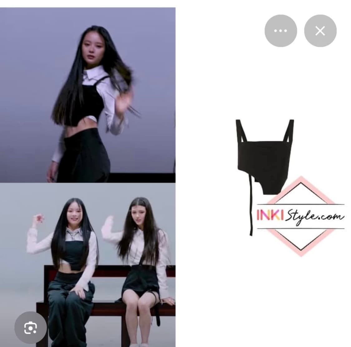 [2] 혜인서 헴 크롭탑 hyein seo (뉴진스 하니 착용) 상품이미지10