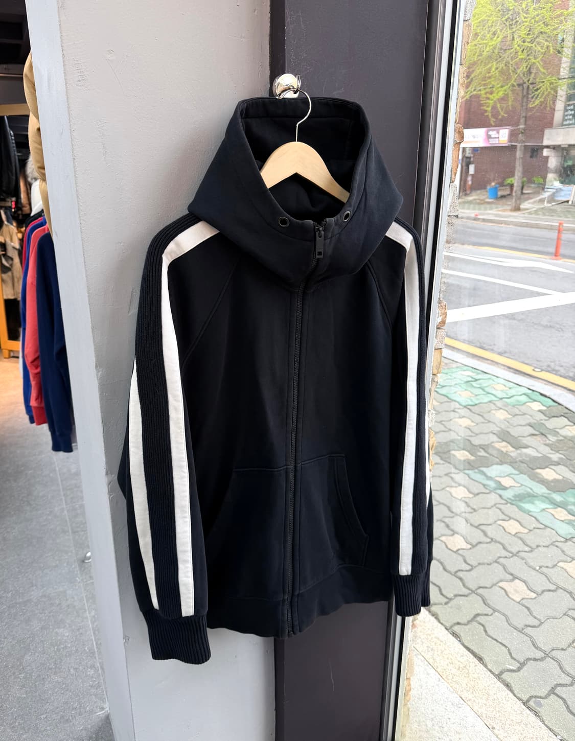 XXL/ 버버리 해비코튼 져지 후드집업 상품이미지2