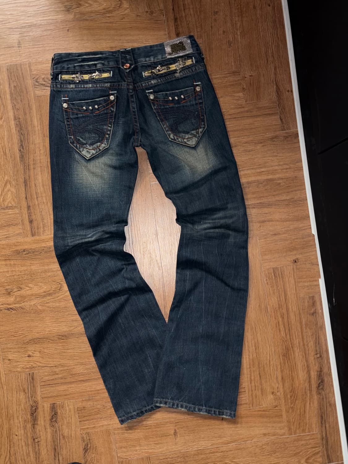 레드페퍼 부츠컷 로우라이즈 데님팬츠 상품이미지4