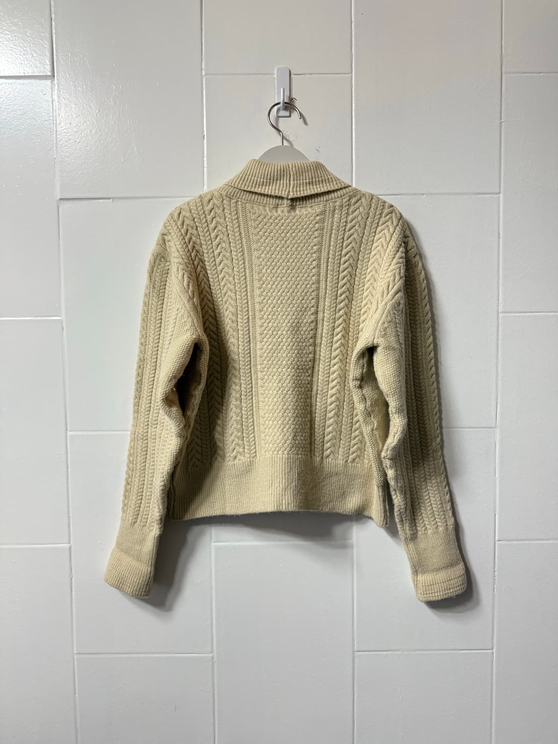 더바넷 케이블 니트 가디건 상품이미지6