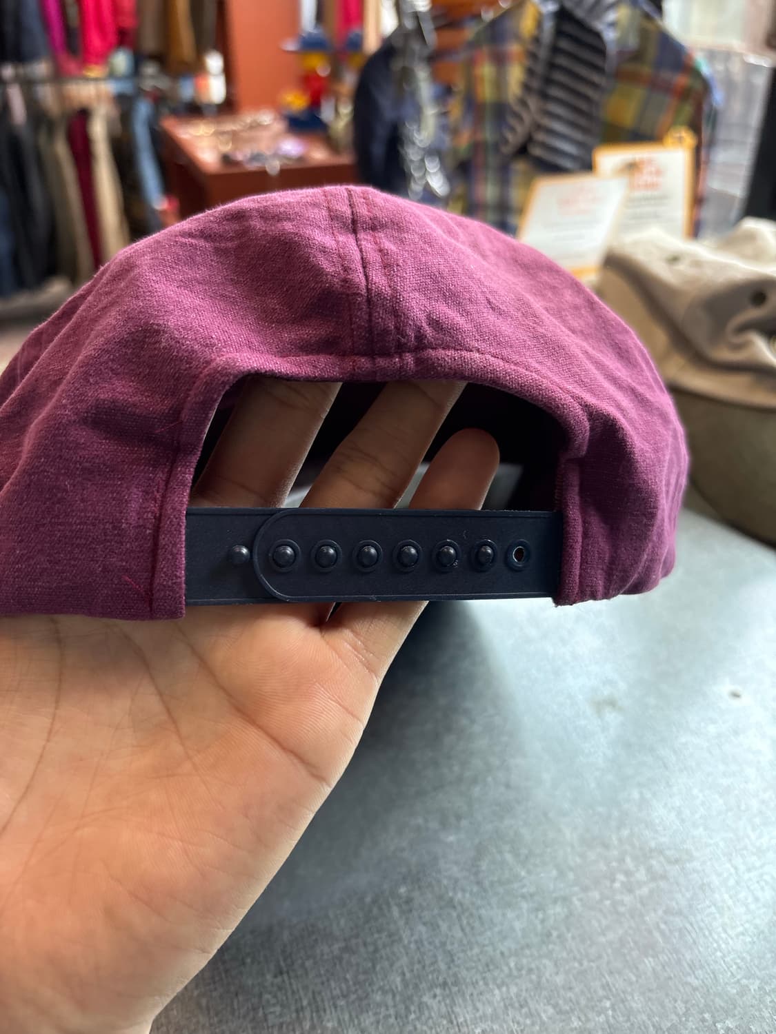 80s 미국 배관 유통 회사 로고 빈티지 캡 상품이미지7