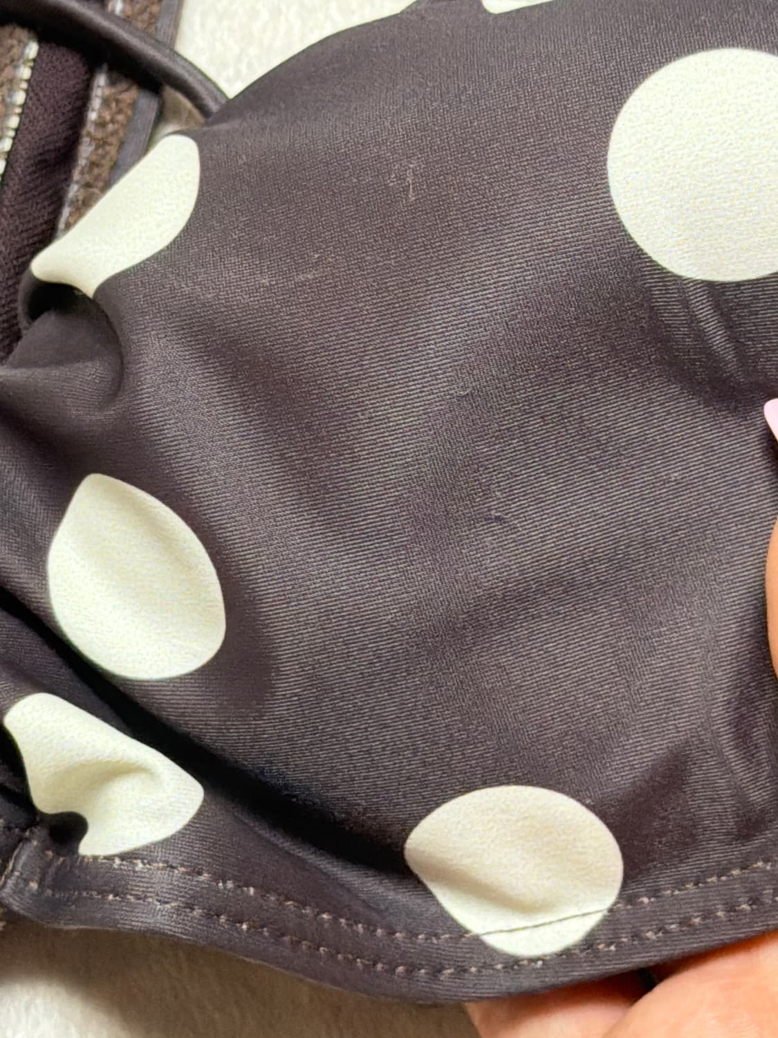 쉬인 도트 비키니 상의 상품이미지3