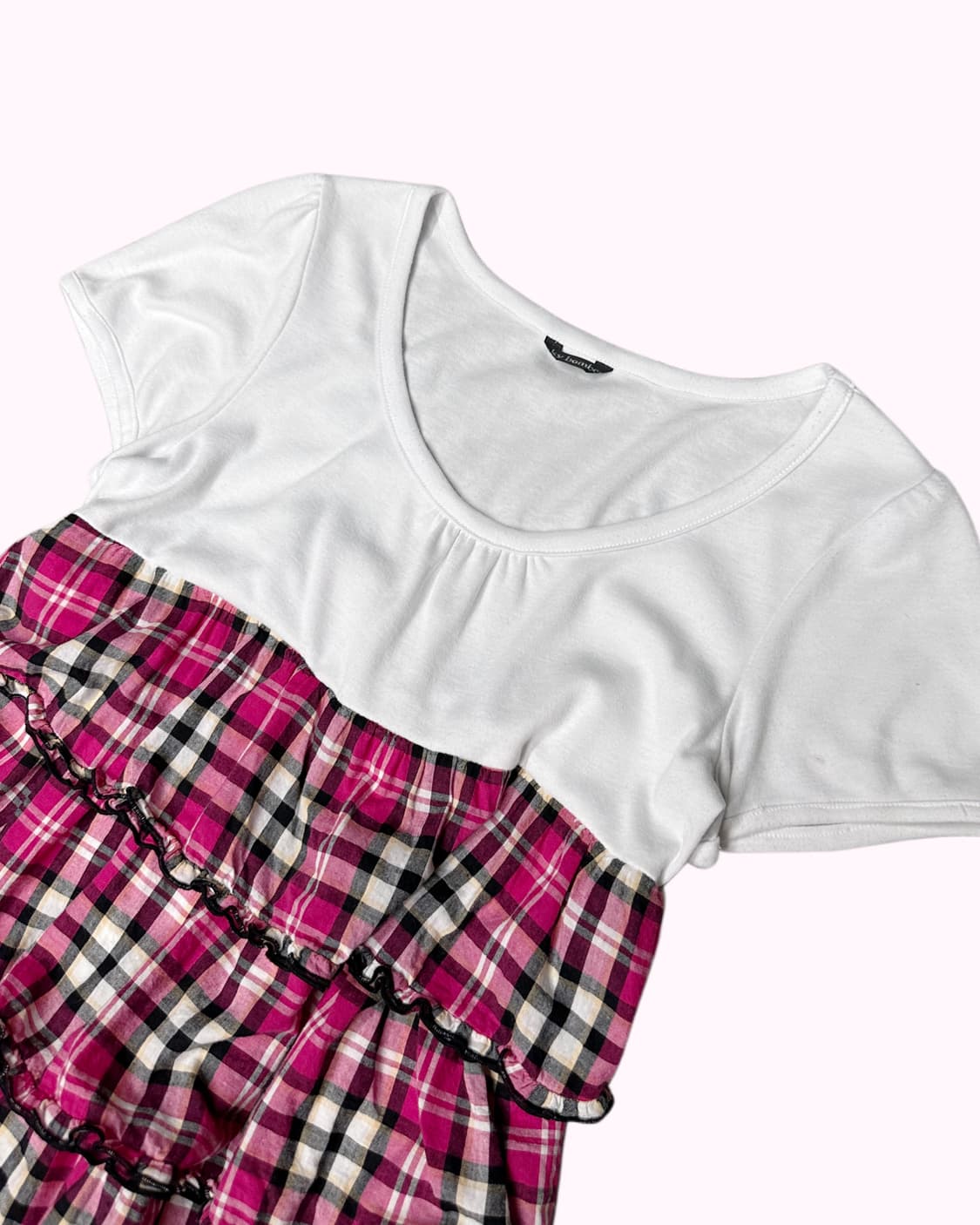 kitsch pink tired dress 상품이미지2