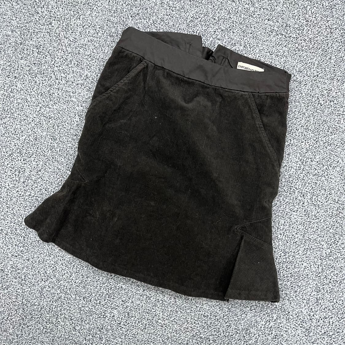 38 아르마니 여성 코듀로이 스커트 0403M 상품이미지1