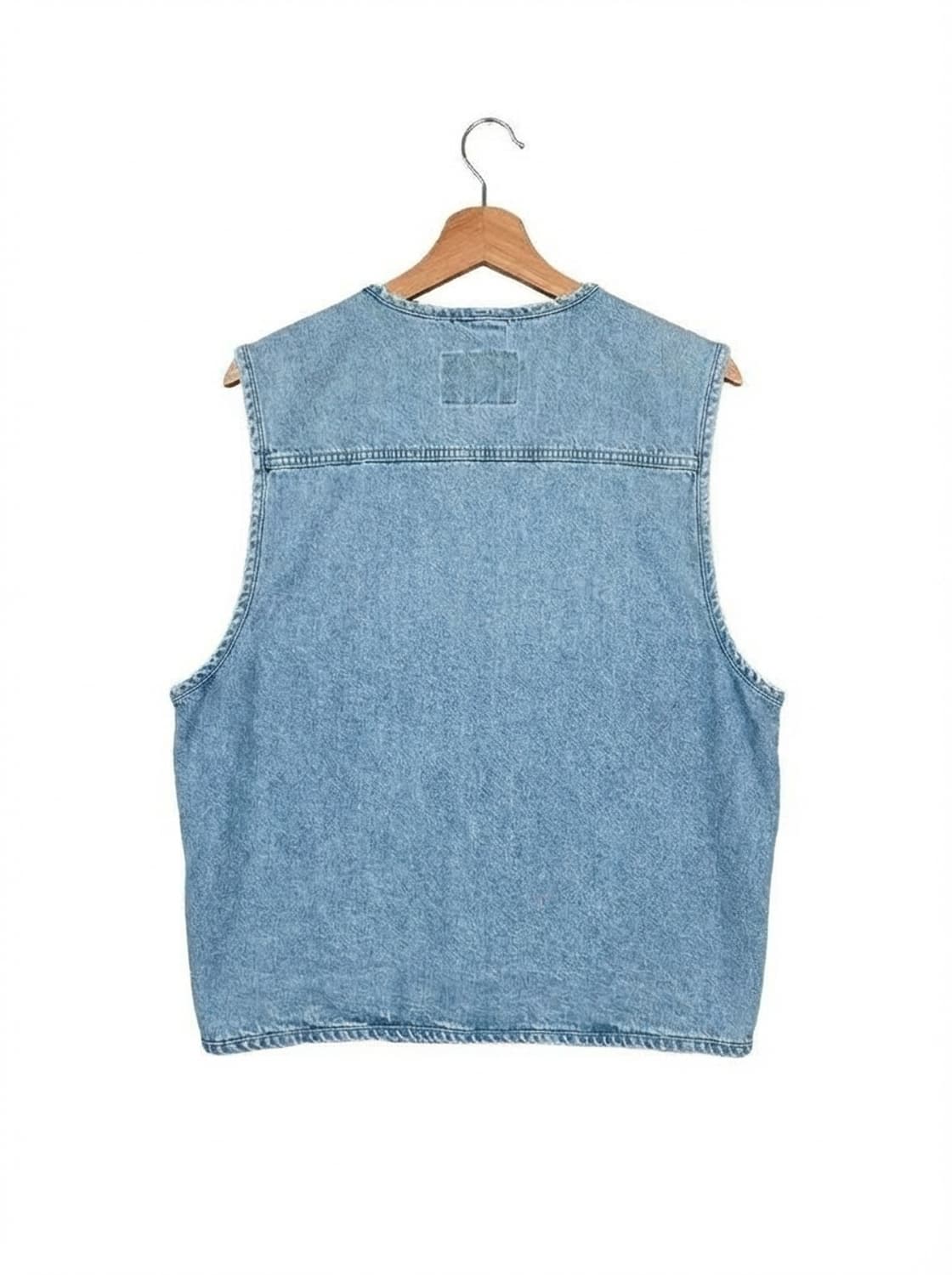 🔥 희귀 빈티지 일본 ABURAYSIA 낚시 데님 조끼 (1990년대) 상품이미지3