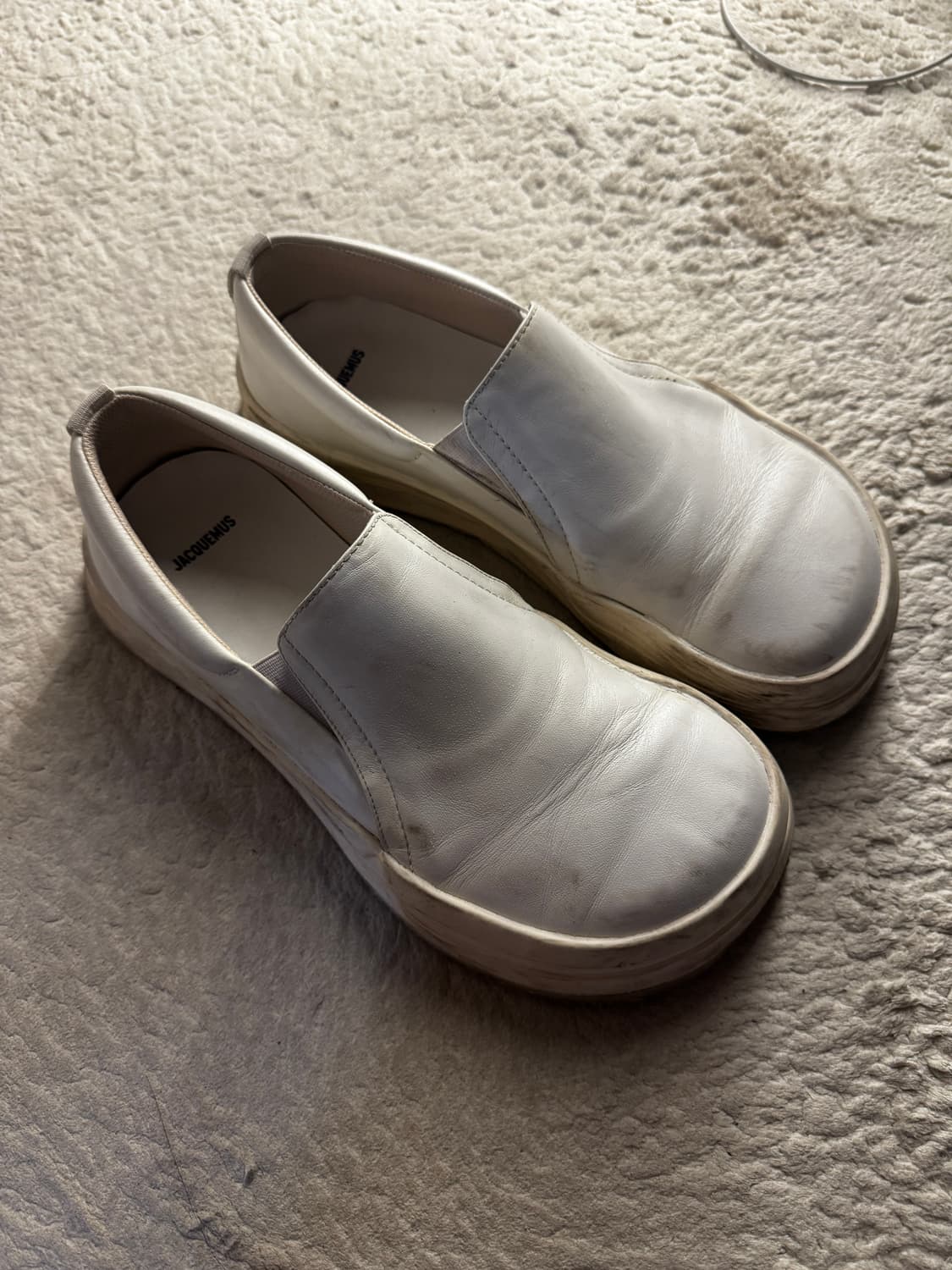 자크뮈스 LES PALMO 러버솔 레더 슬립온 스니커즈 42사이즈 상품이미지2
