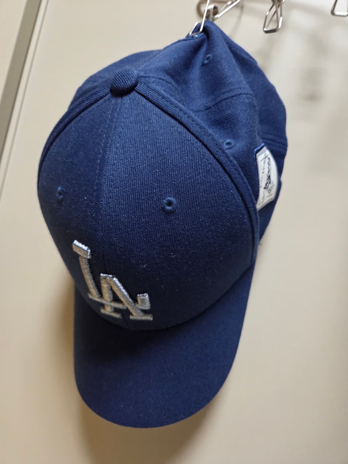 mlb 네이비 실버 볼캡 모자 상품이미지1
