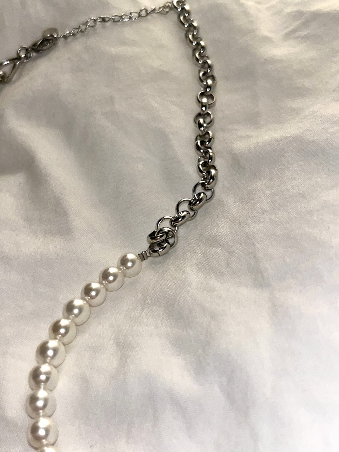 힙노타이즈 진주 체인 목걸이 상품이미지3