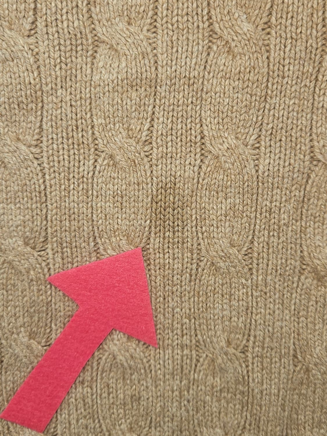 폴로랄프로렌 터사 실크 케이블 니트 베스트 ( L ) / 11599 상품이미지7