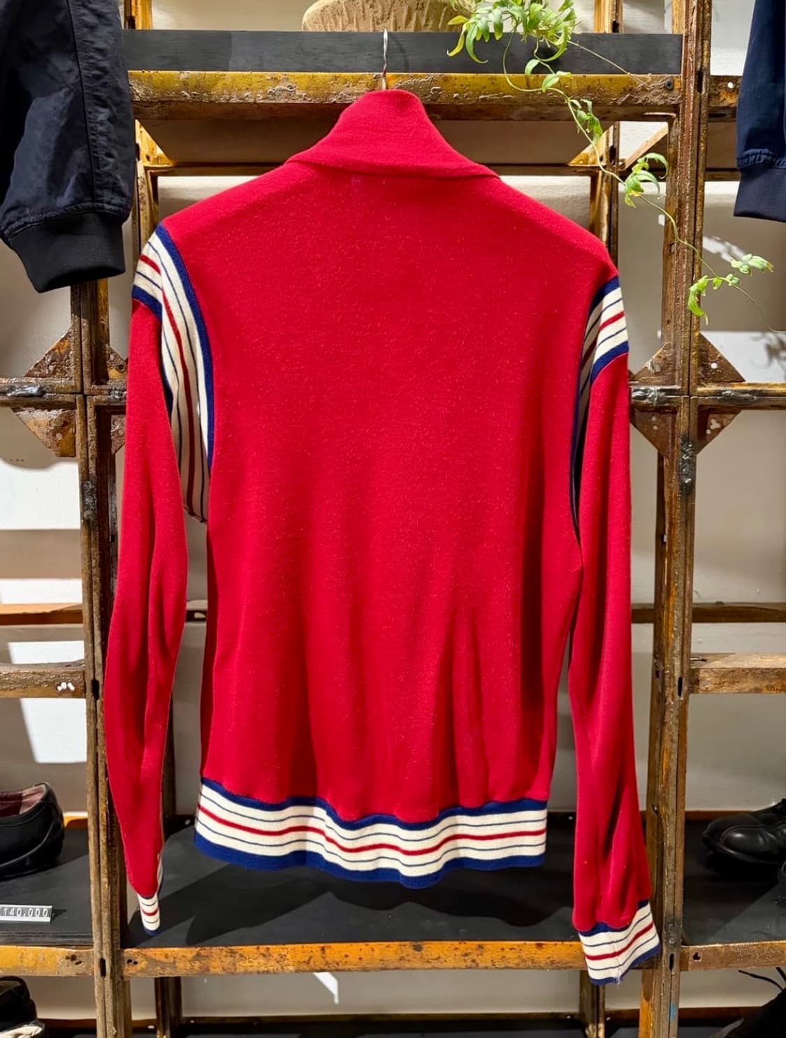 80s Mcgregor 니트 집업 밴드 져지 상품이미지4