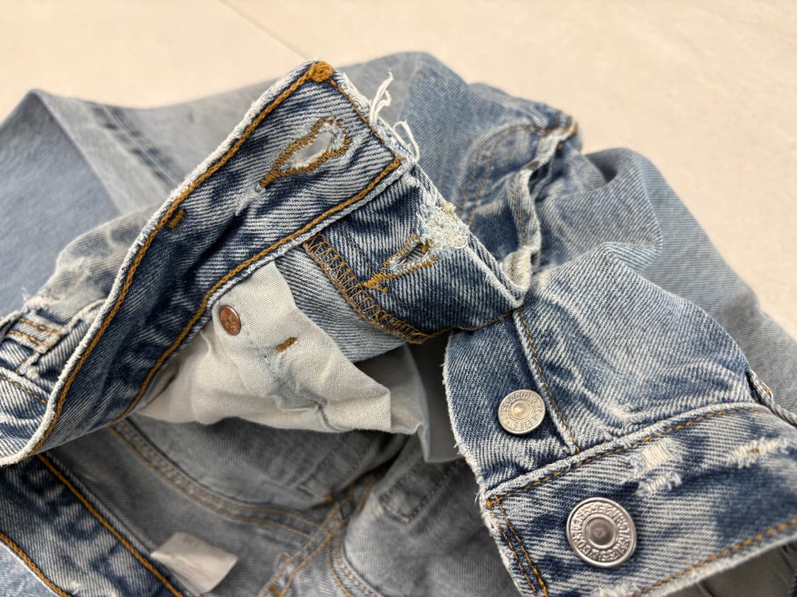 빈티지) 리바이스 501 연청 상품이미지9