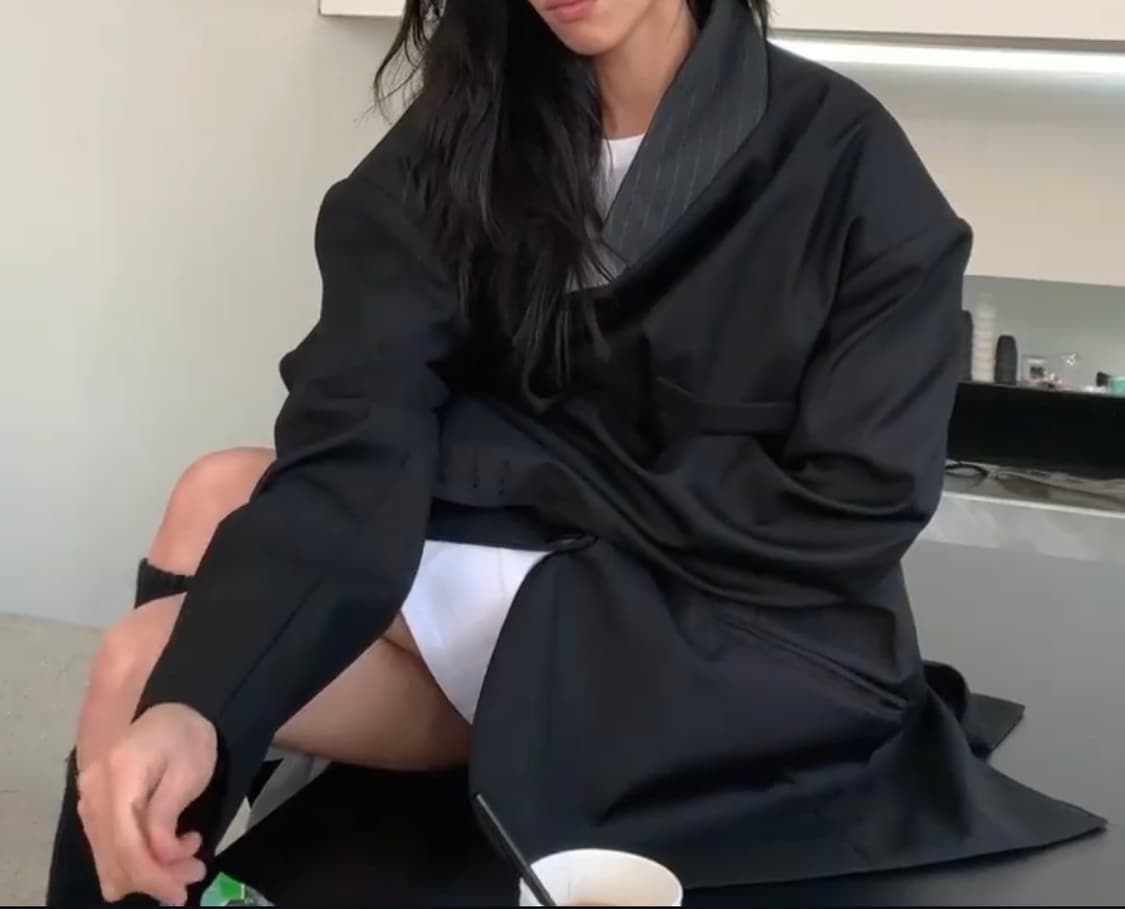 Amu 20ss 유니섹스 오버사이즈 블레이저 상품이미지5