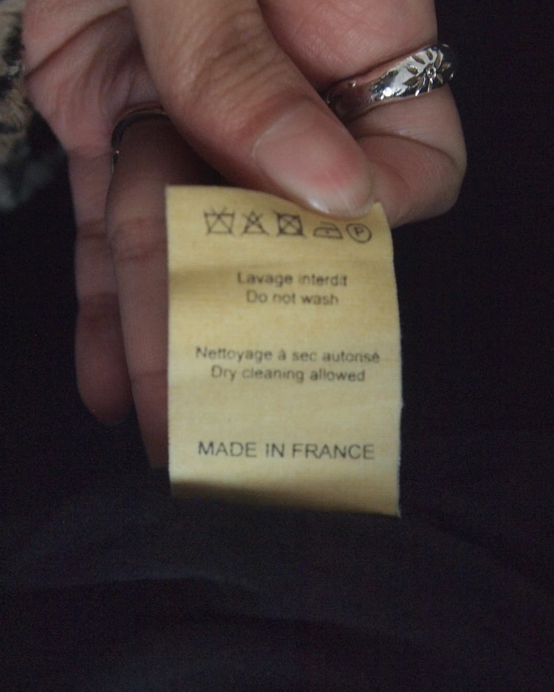 니나리치 10꼬르소꼬모 사선지퍼 왁스 코팅 데님 코트 상품이미지10