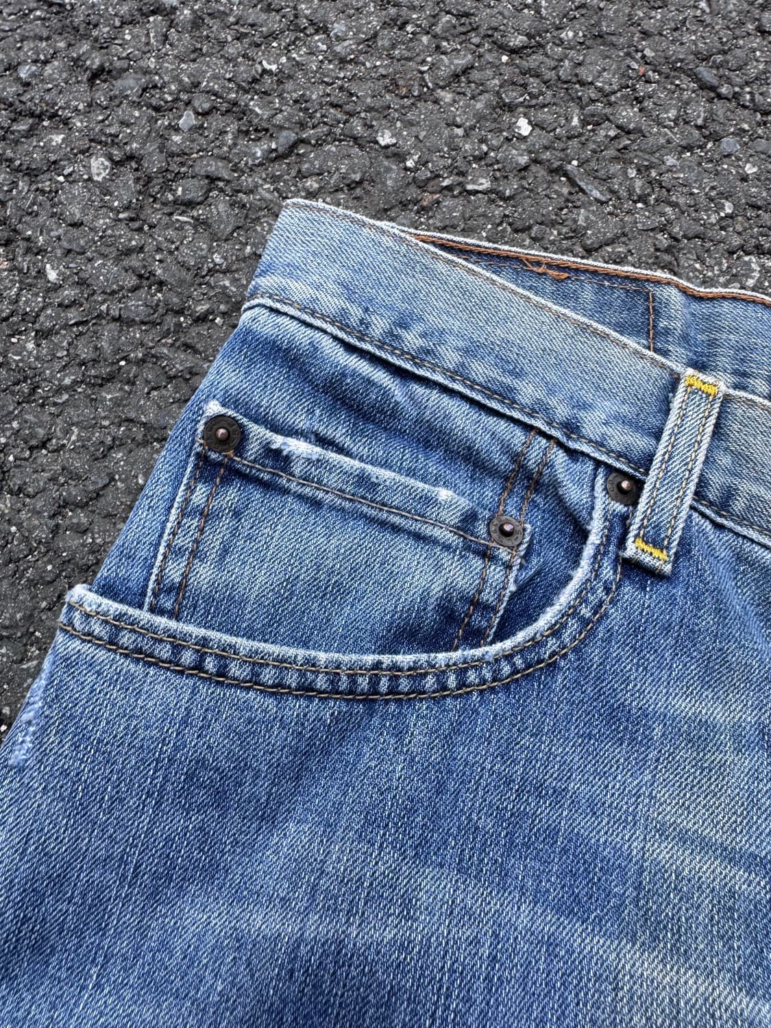 리바이스 569 더티 페이딩 루즈핏 데님팬츠  상품이미지7