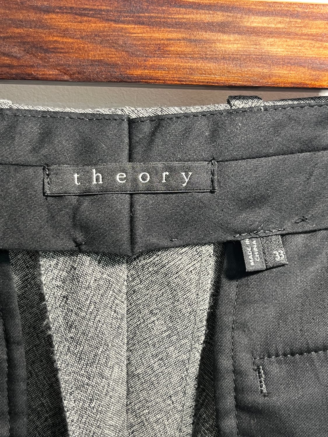 Theory 띠어리 virgin wool 97% 혼방 팬츠 33인치 상품이미지5
