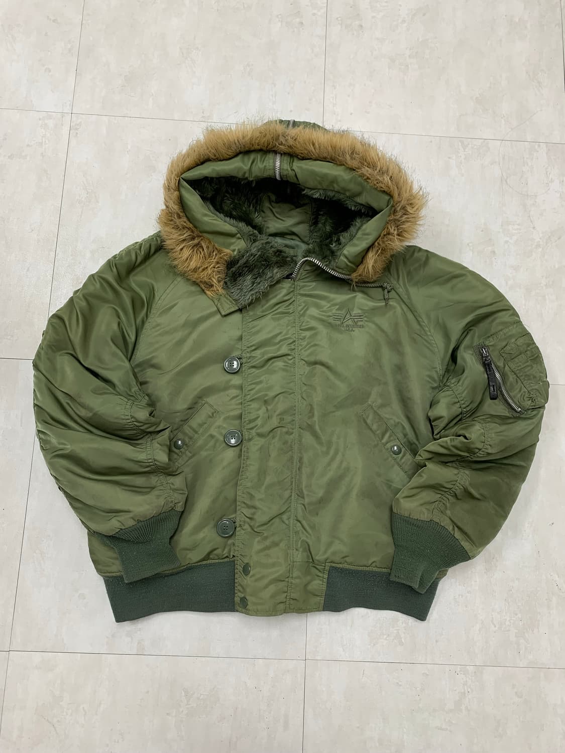 알파인더스트리 봄버 자켓 #398 상품이미지1