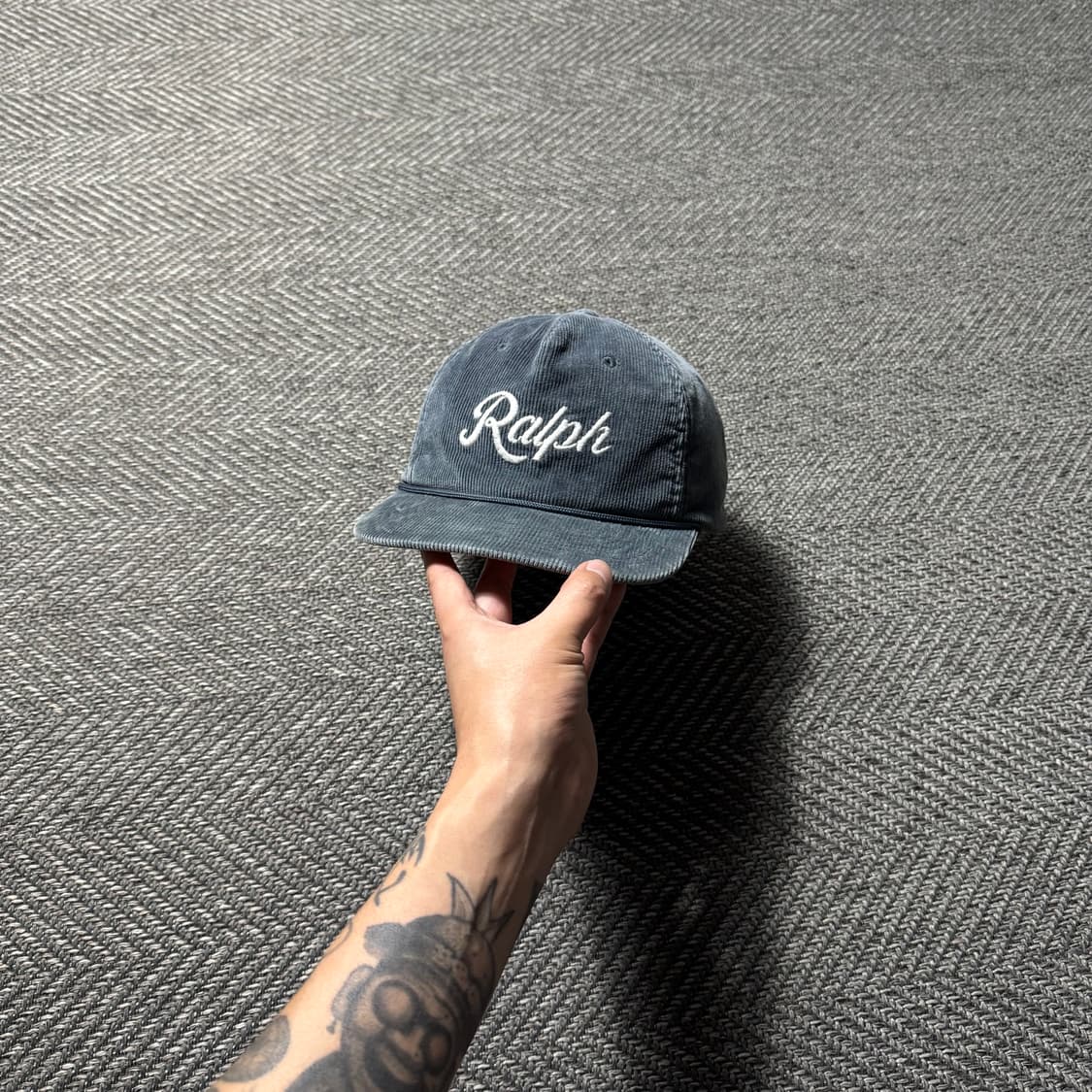 폴로랄프로렌 신형 코듀로이 아플리케 볼캡 모자 상품이미지3