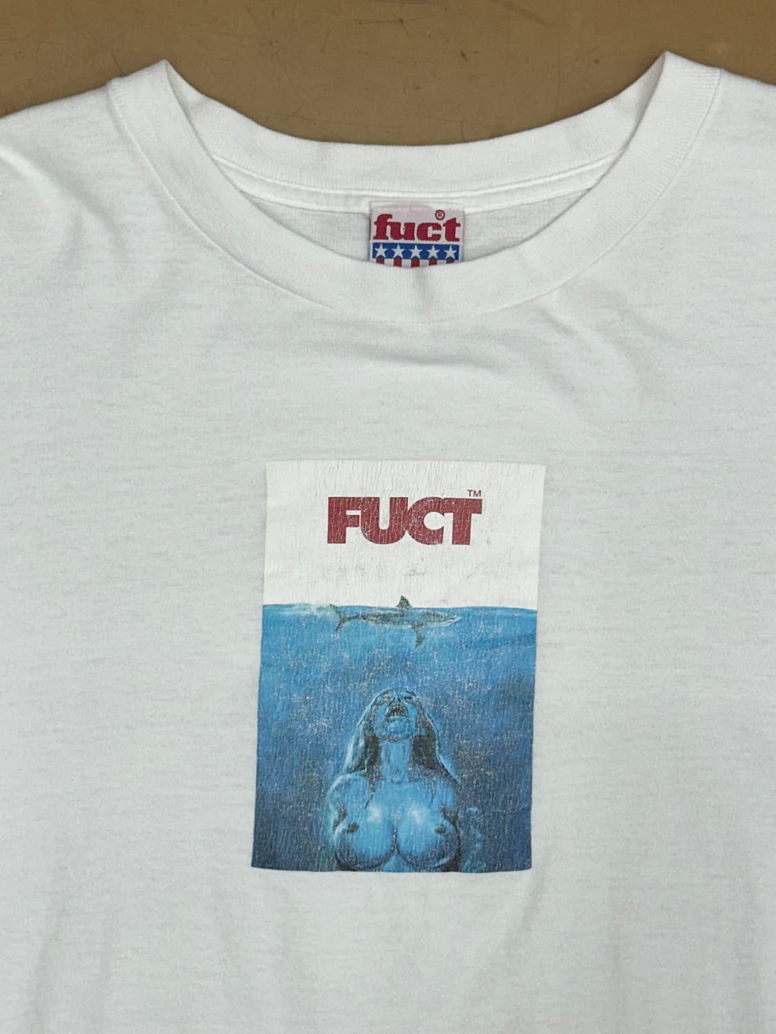 Early 90s Fuct Jaws 티셔츠 XL 상품이미지3