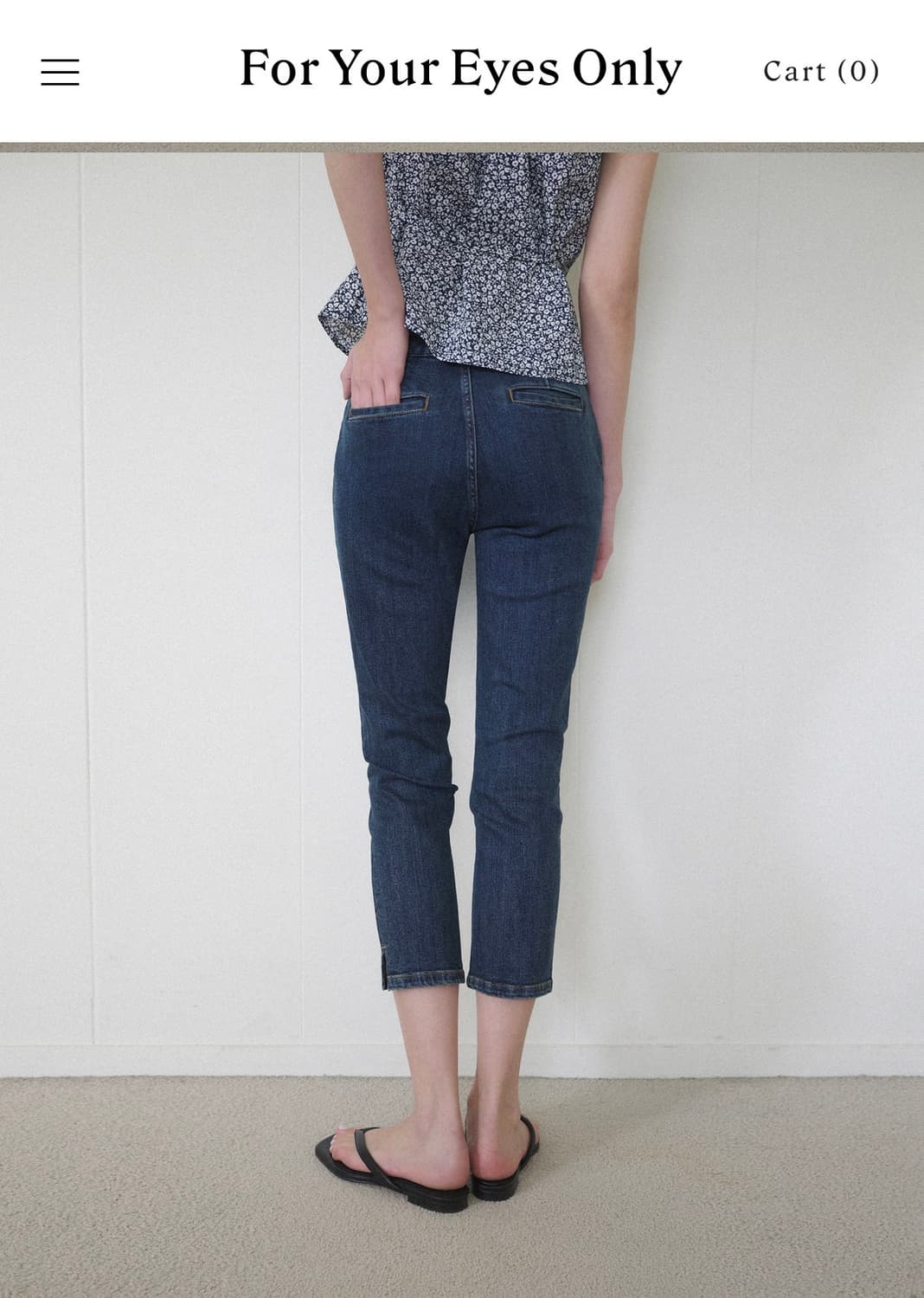 포유온 카프리팬츠 Clea Capri pants(36) 상품이미지5