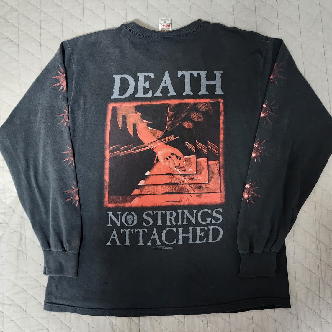 [XL] 90s 크레이들오브필스 빈티지 밴드티 롱슬리브 상품이미지5