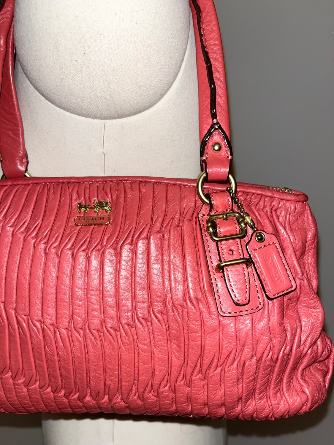   Coach Red mini Shoulder bag 상품이미지7