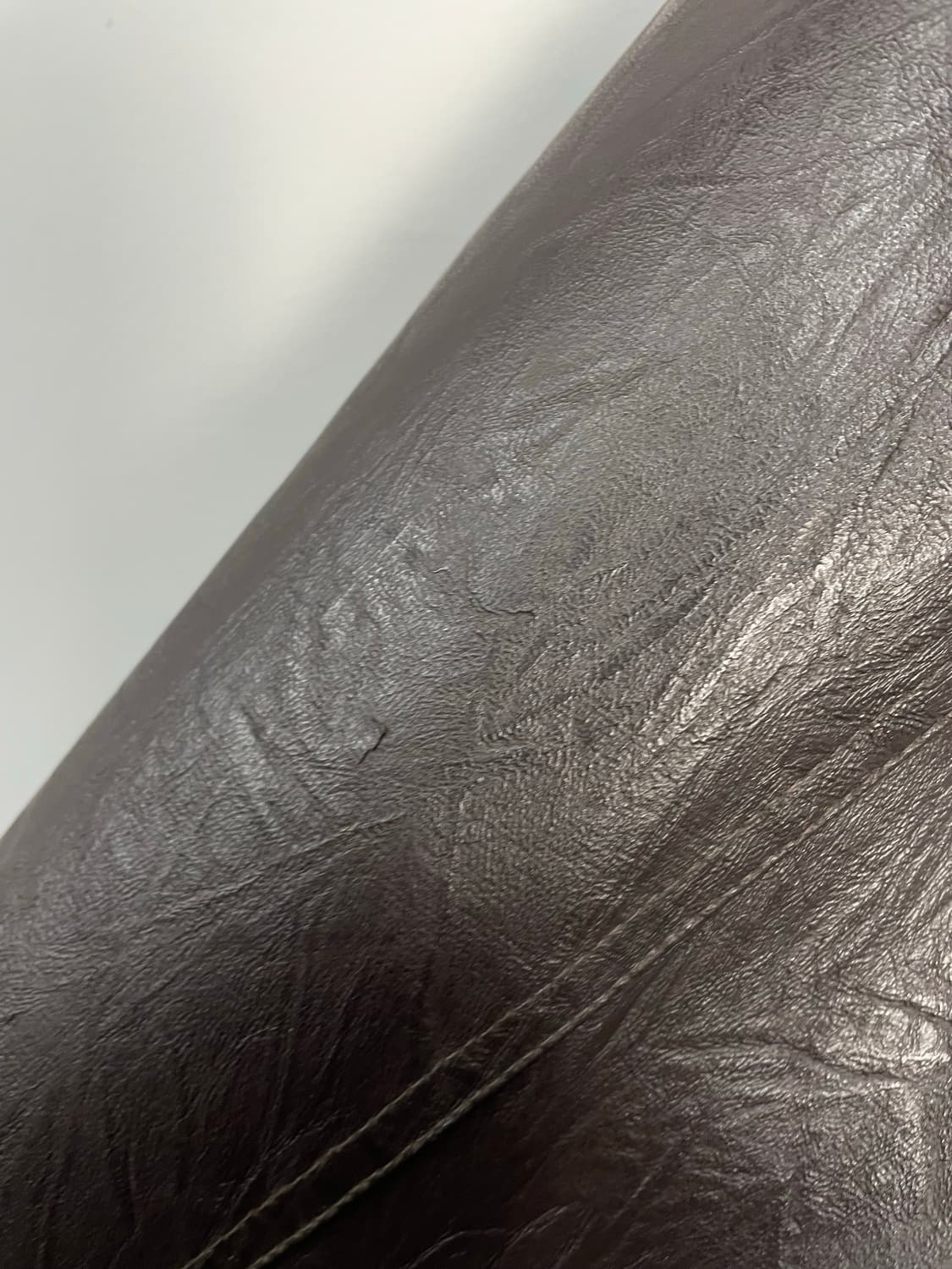 죠다쉬 빈티지 브라운 레더자켓 H2114 상품이미지9