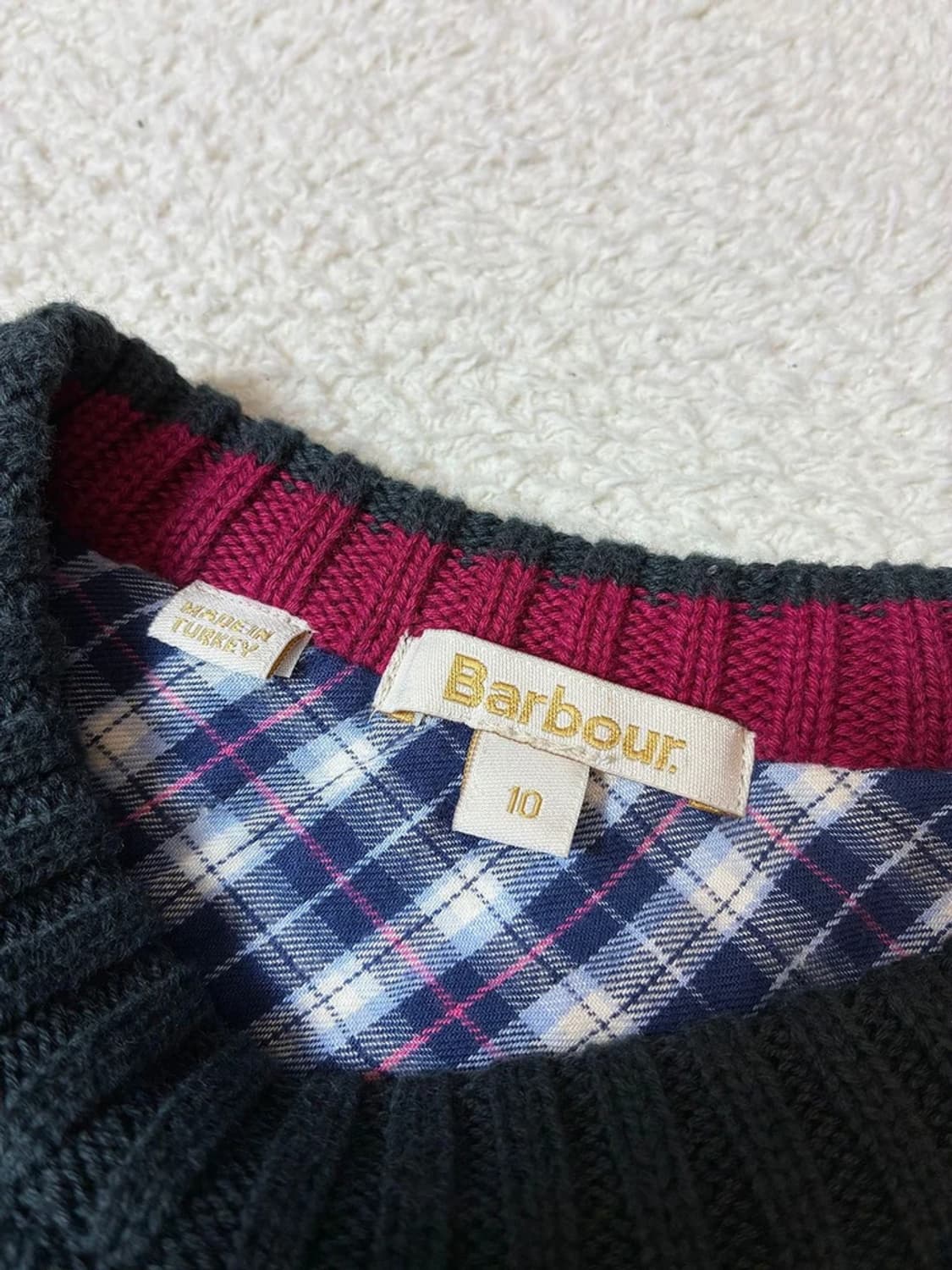 바버 Barbour 클래식 버드아이 니트 PN7319 상품이미지6