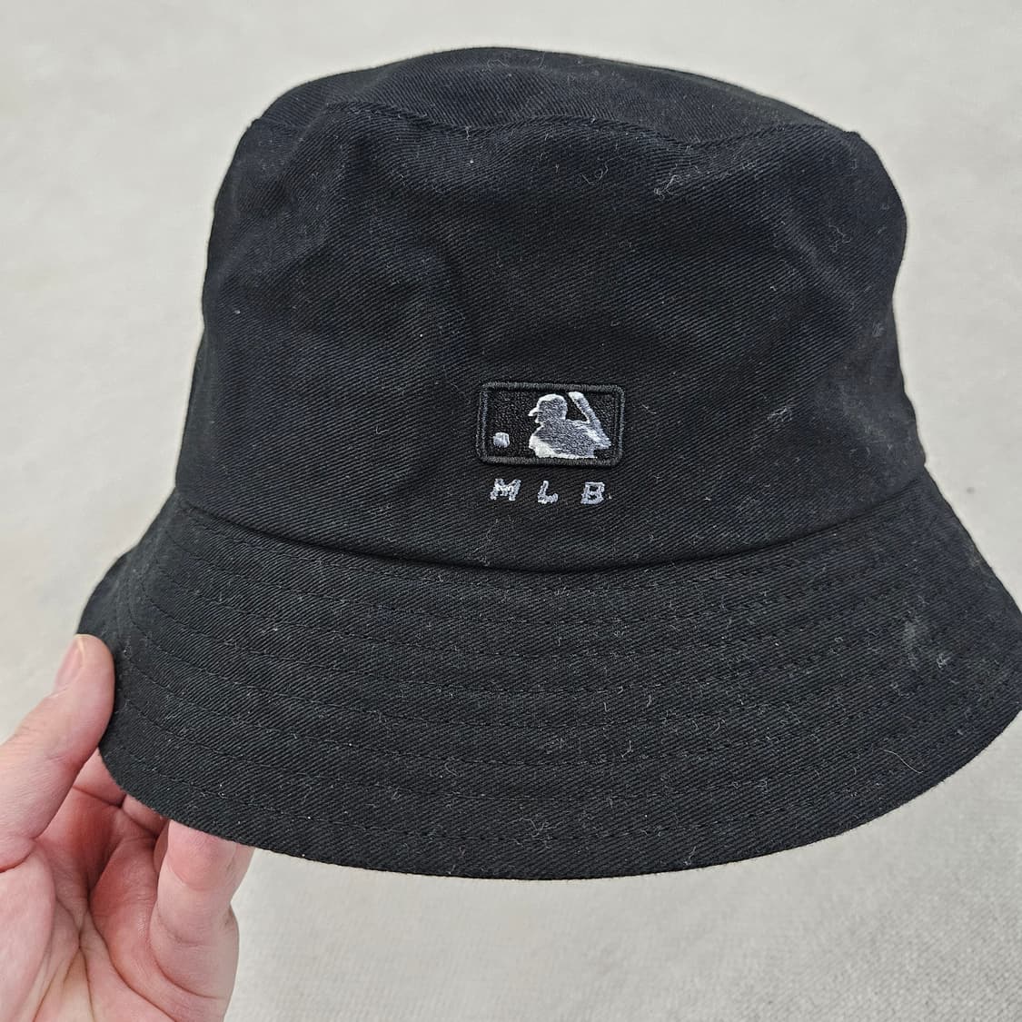 [M(59)] MLB 베이직 블랙 버킷햇 벙거지 모자 0116 Y1 상품이미지3