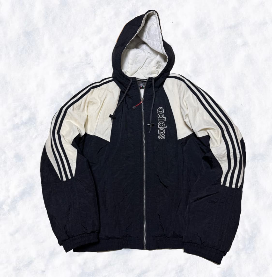 아디다스 올드스쿨 후드 퀼팅 점퍼  상품이미지1