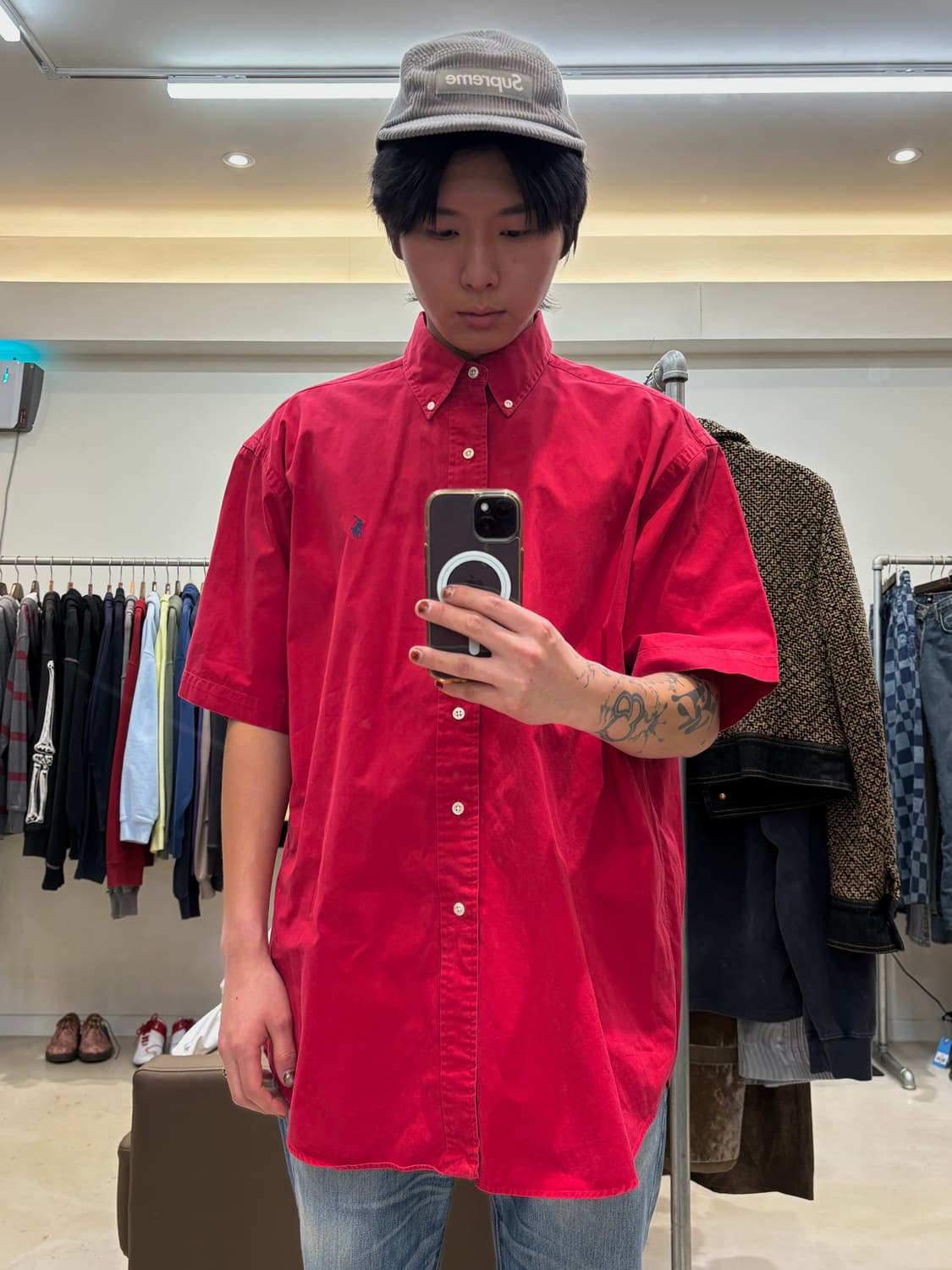 폴로 랄프로렌 반팔 셔츠 상품이미지8