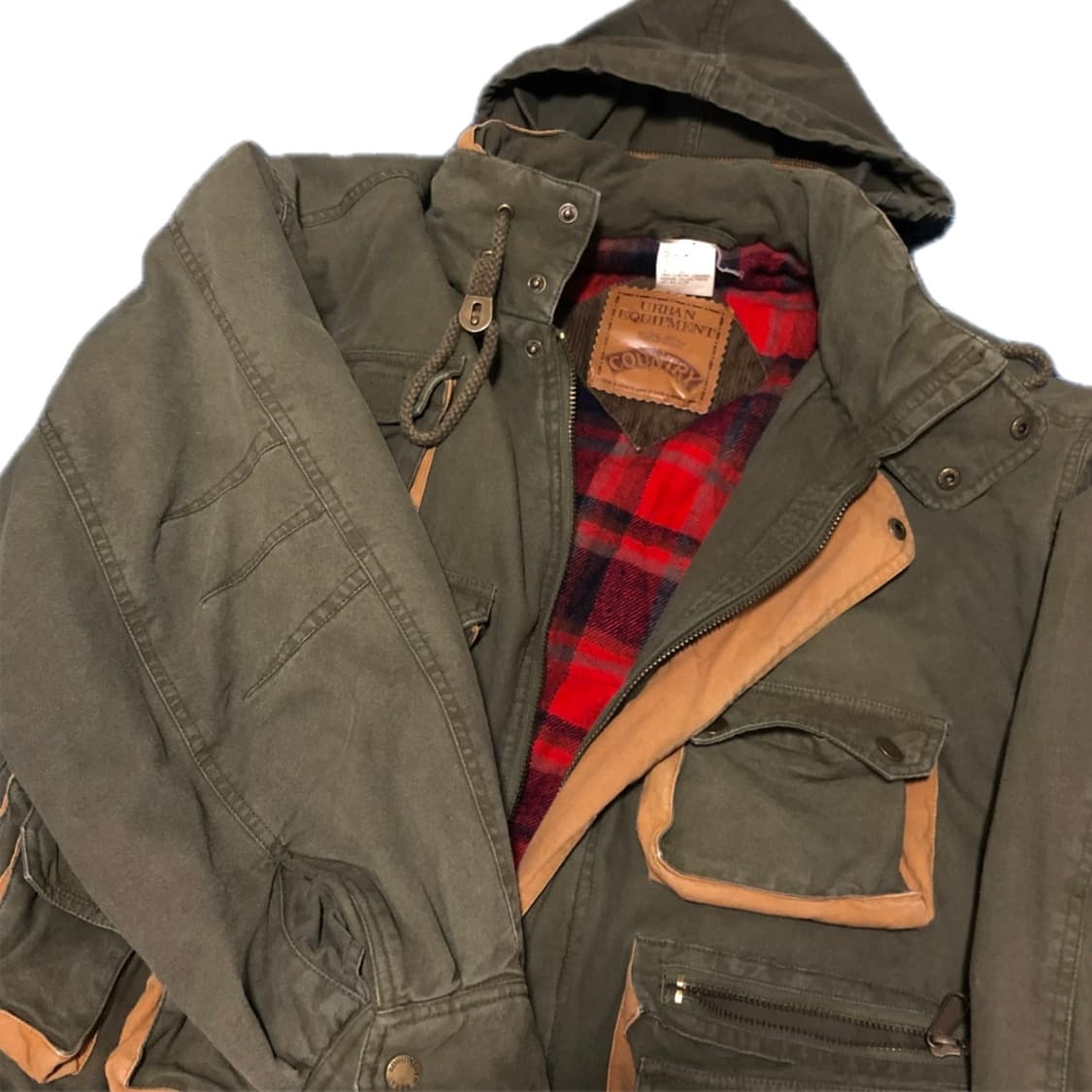 빈티지 포켓 야상 워크 자켓 상품이미지4