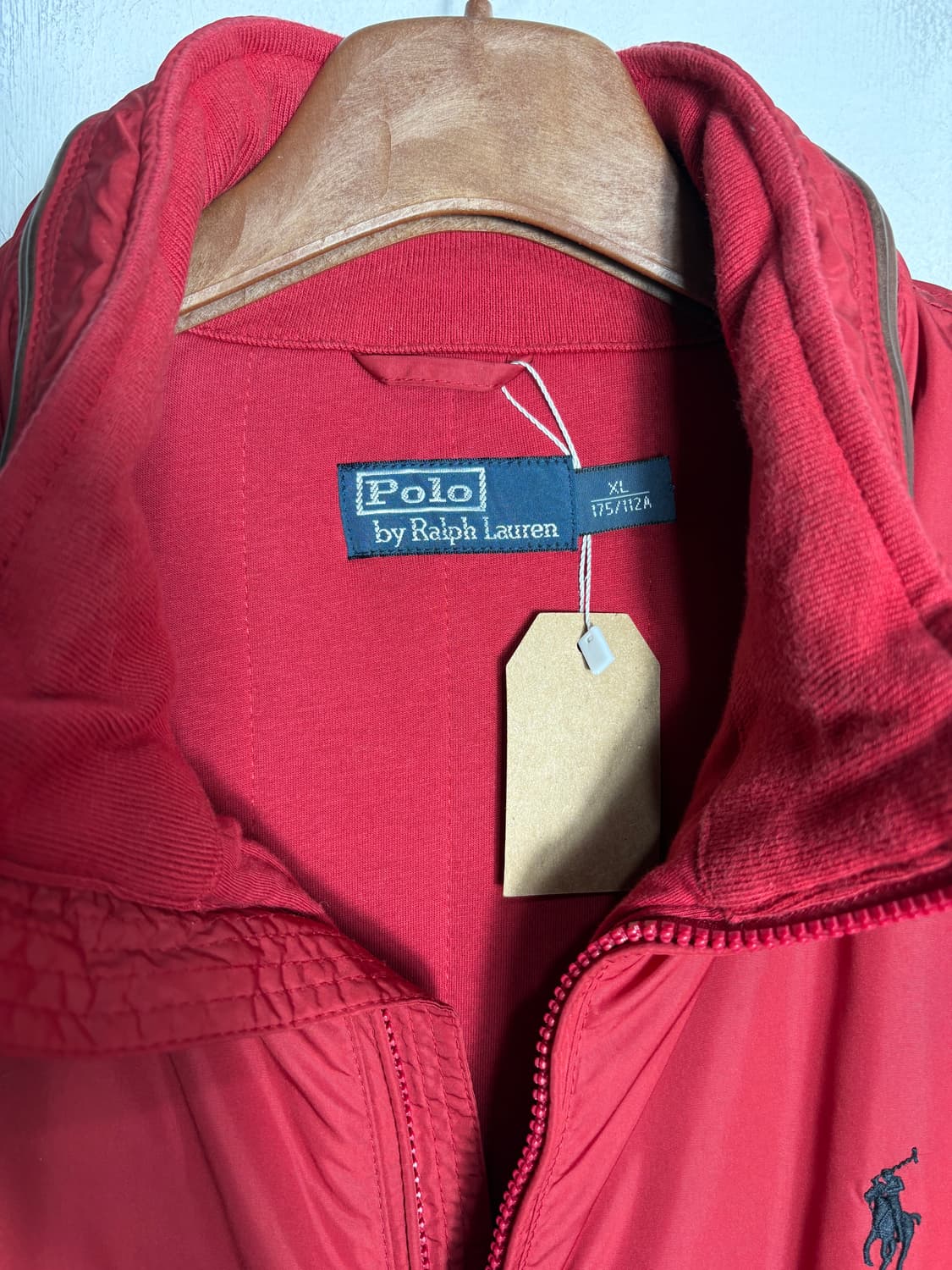 폴로 레드 점퍼 상품이미지4