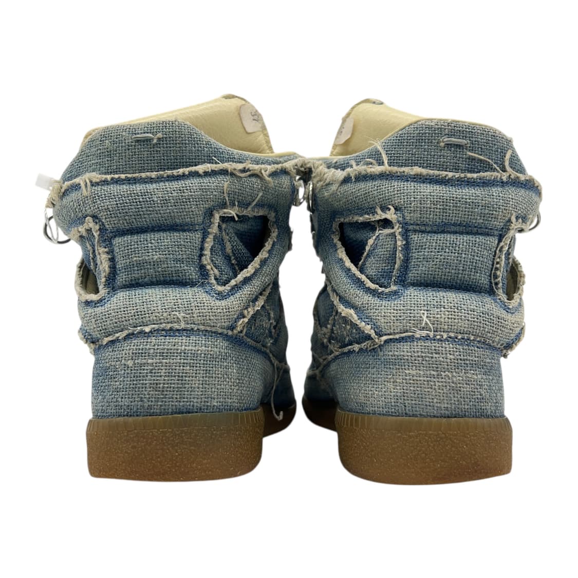 240 W Vtg 메종 마르지엘라 데님 하이 스니커즈 (EU37) 상품이미지5