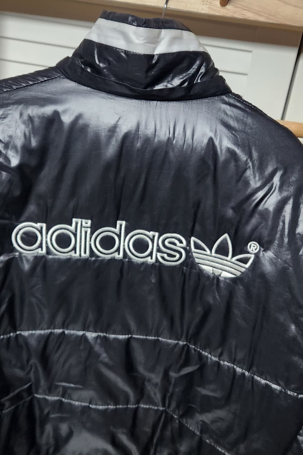 아디다스 삼선 올드스쿨 경량 점퍼 자켓 상품이미지4