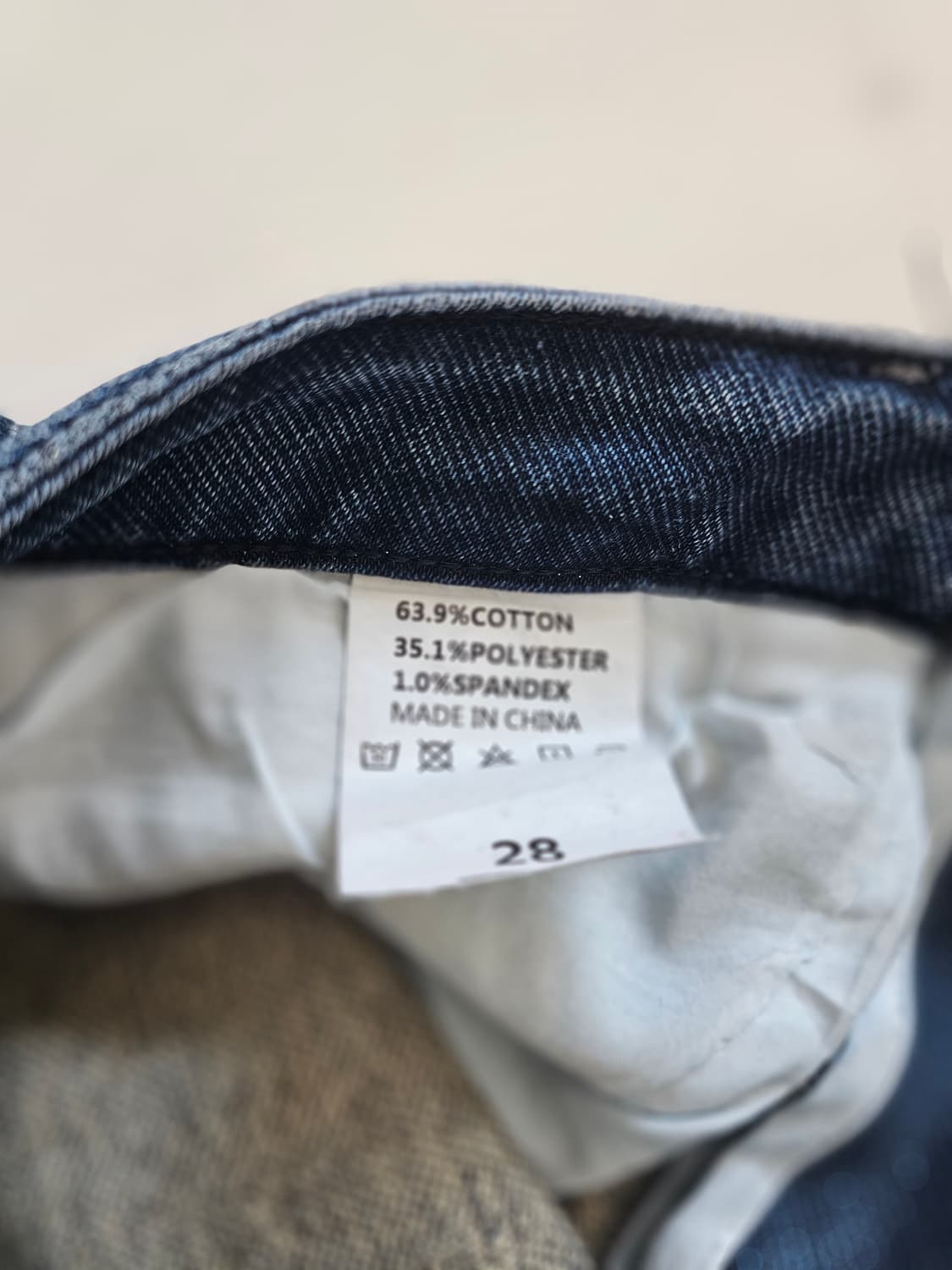 핏 예쁜 다크블루 스판 청바지(28인치)

 상품이미지7