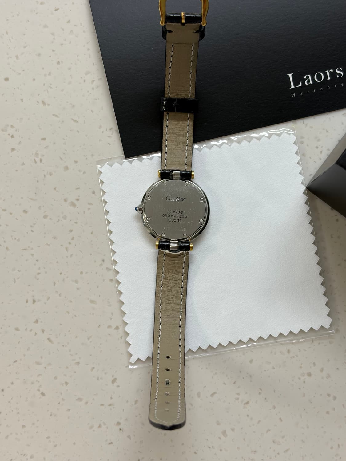 CARTIER santos round 시계 상품이미지6