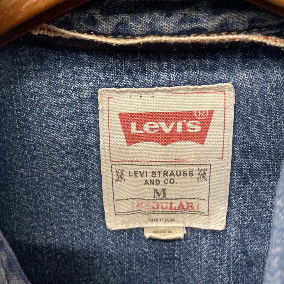 리바이스 클래식 포켓 데님 셔츠 상품이미지7